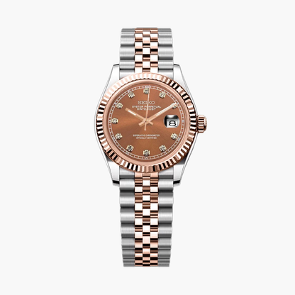 Ladyjust Twotone Rose Diamond