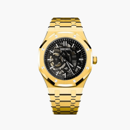 Royal Seikoak Skeleton Gold
