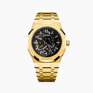 Royal Seikoak Skeleton Gold