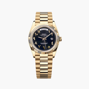 Seikodate Black Arabic Gold
