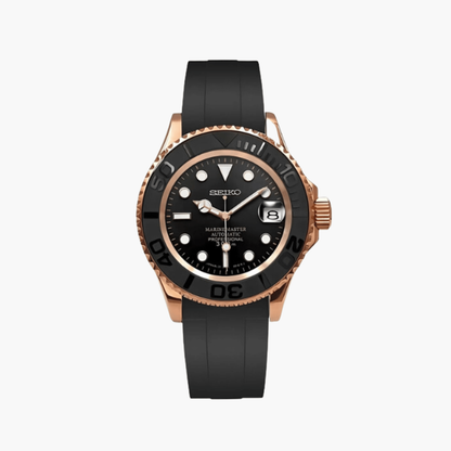 Seikomariner Rosegold Rubber