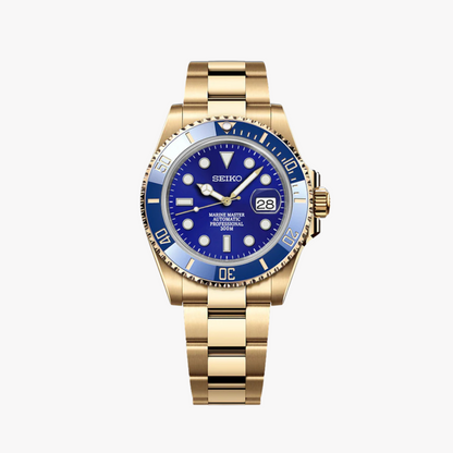 Seikomariner Gold Blue